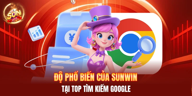 Độ phổ biến của Sunwin tại top google